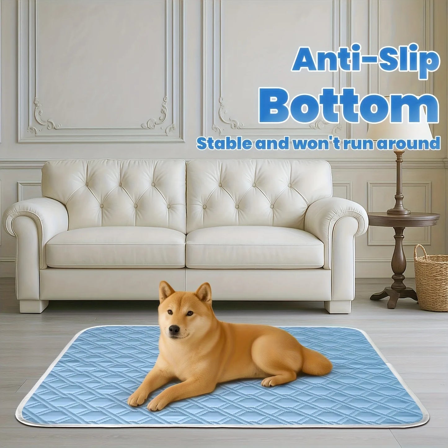 ArcticPaw Mat | Ice Silk Cooling Blanket for Dogs & Cats