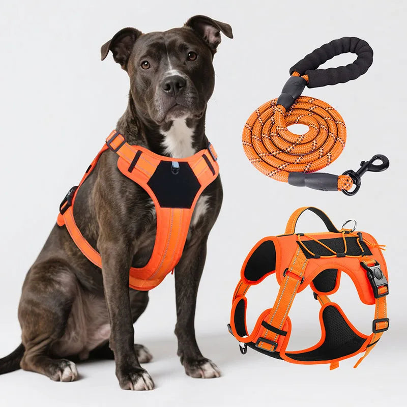 TactiK9 Pro | Tactical Reflective No-Pull Dog Harness — All Sizes