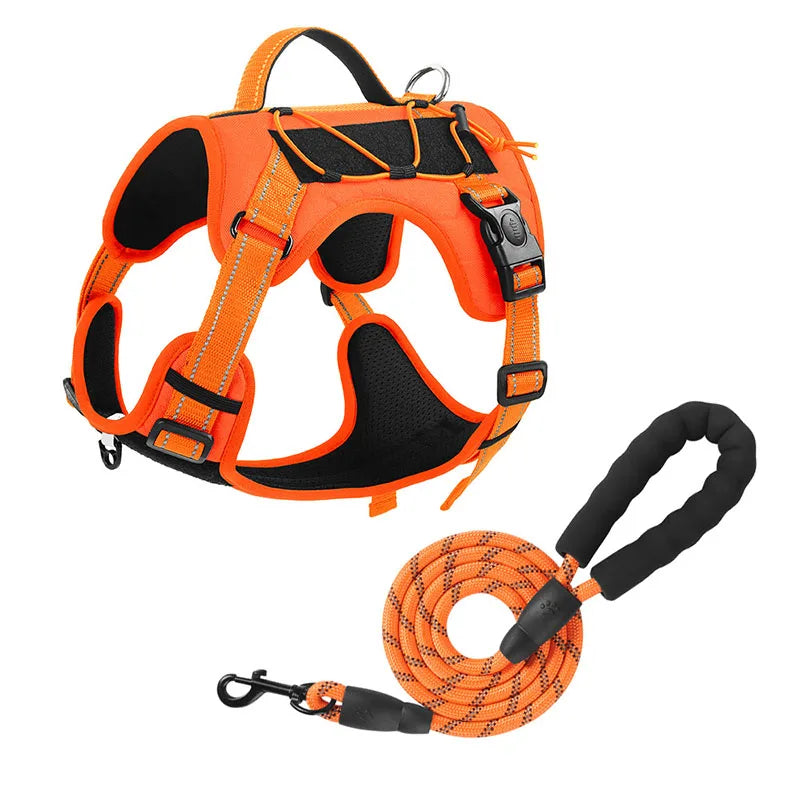 TactiK9 Pro | Tactical Reflective No-Pull Dog Harness — All Sizes