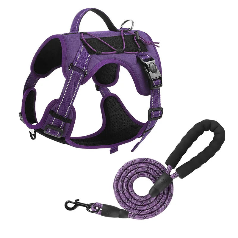 TactiK9 Pro | Tactical Reflective No-Pull Dog Harness — All Sizes