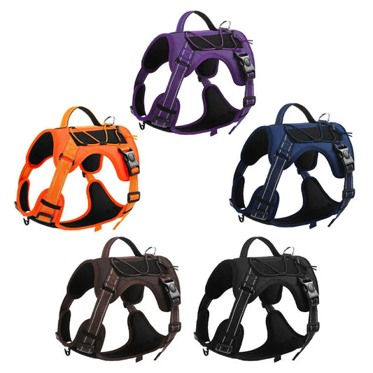TactiK9 Pro | Tactical Reflective No-Pull Dog Harness — All Sizes