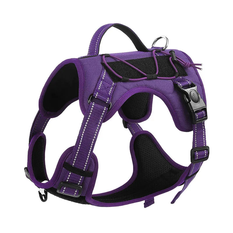 TactiK9 Pro | Tactical Reflective No-Pull Dog Harness — All Sizes