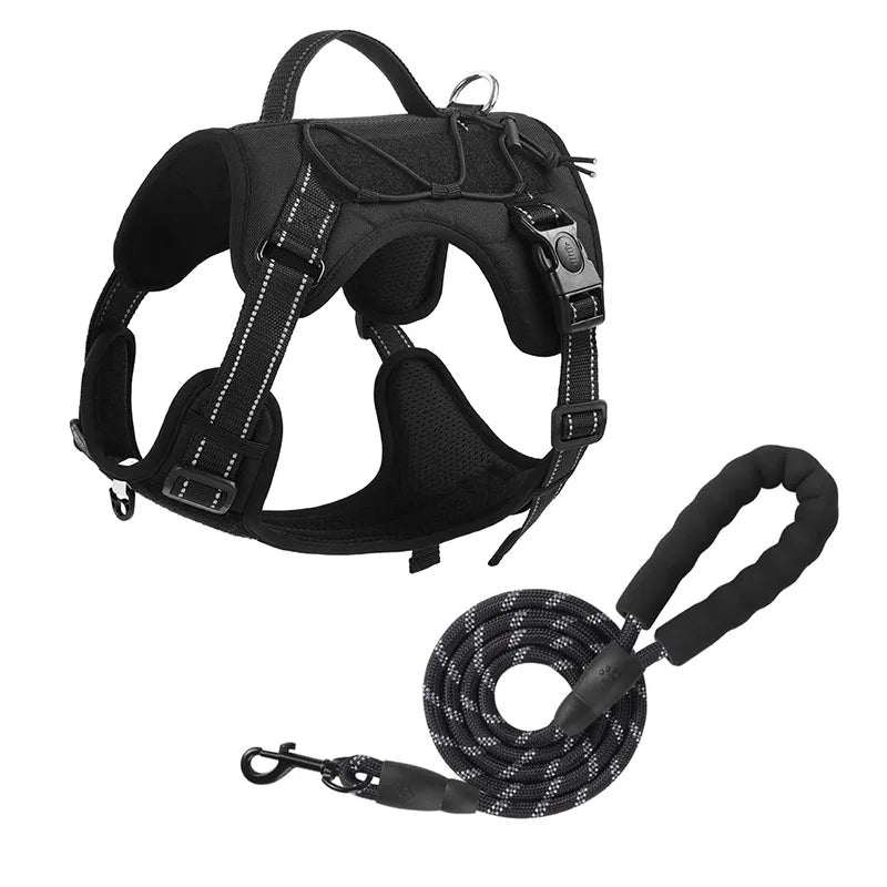 TactiK9 Pro | Tactical Reflective No-Pull Dog Harness — All Sizes