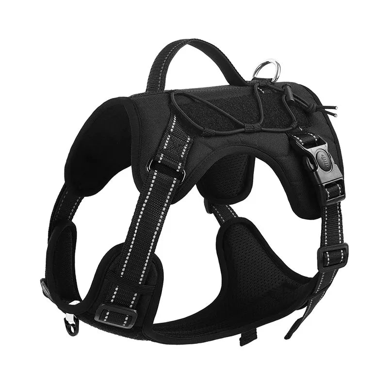 TactiK9 Pro | Tactical Reflective No-Pull Dog Harness — All Sizes